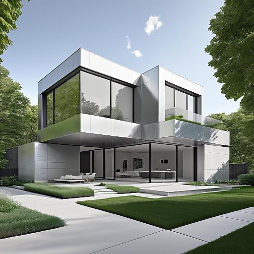 Modern Minimalist House in Chicago Modern Minimalist House in Chicago