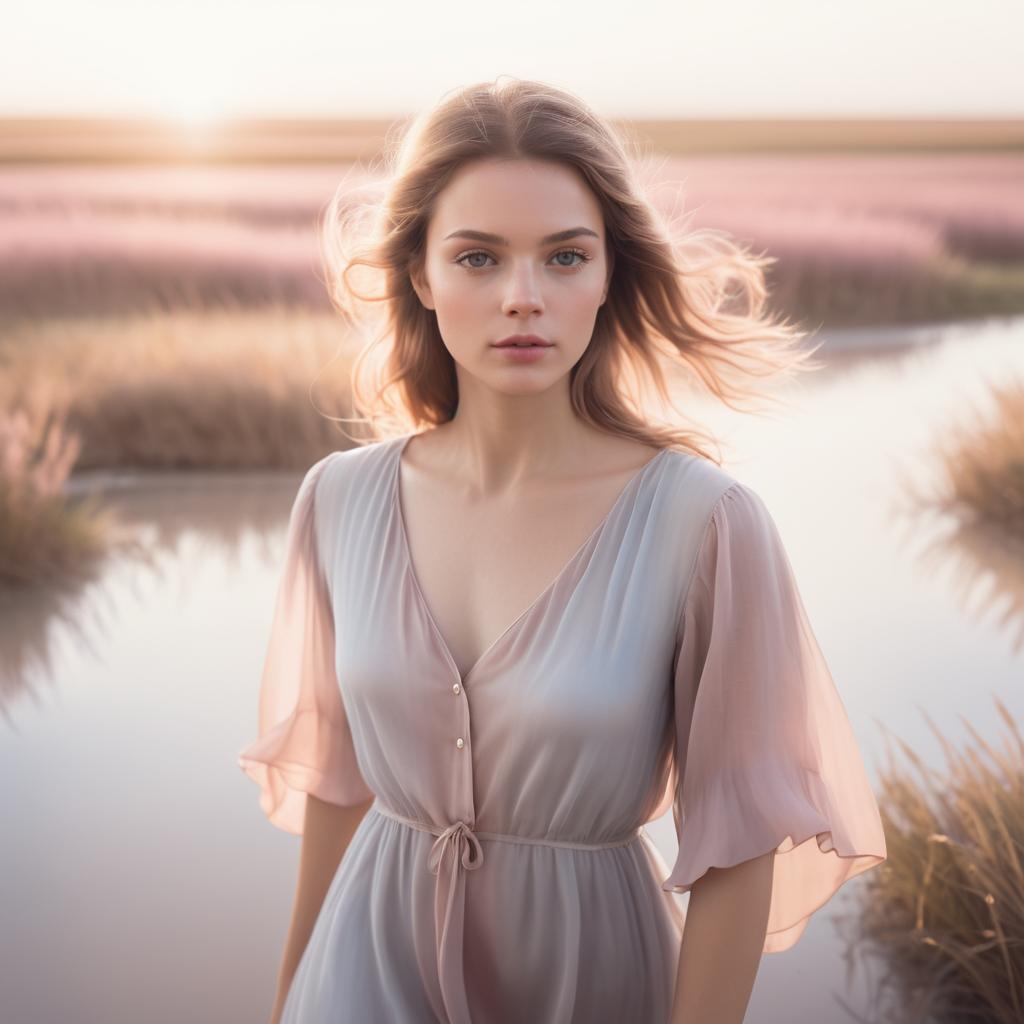 Dreamlike Serene Portrait Photography Series