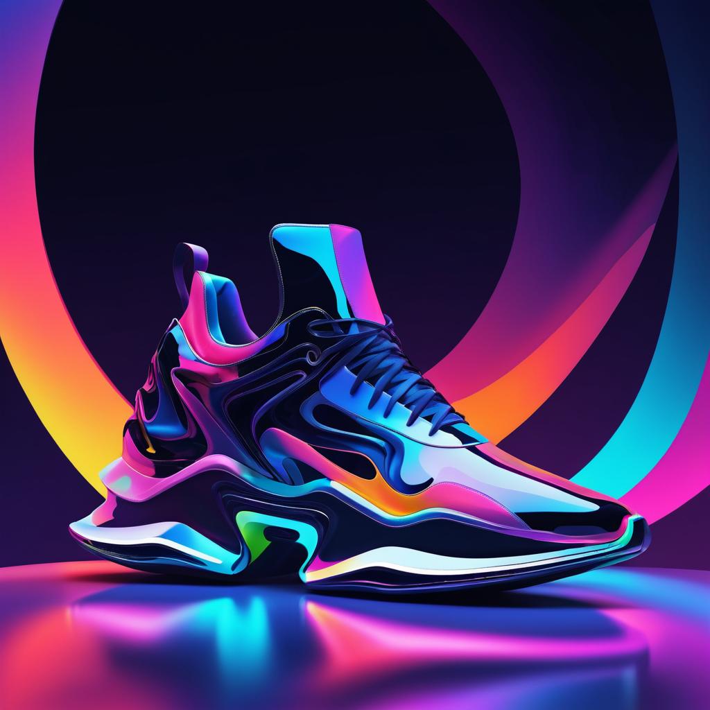 Futuristic Sneakers: An Experimental Fashion Concept