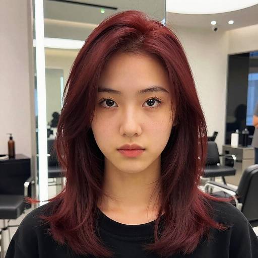 Smart Mirror Hairstyle Transformation