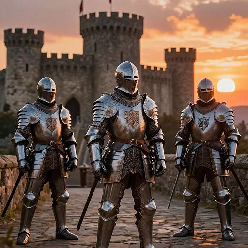 Medieval Fantasy Police Knights