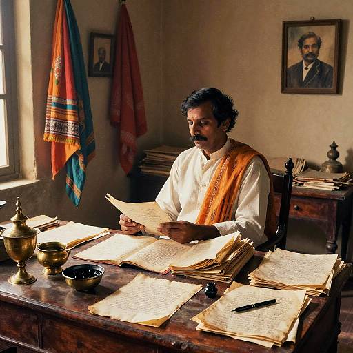 Early 20th Century Indian Poet’s Room