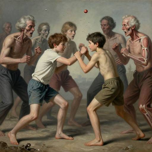 Surreal Mutant Youth vs Elders Battle