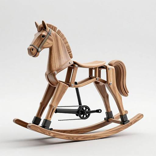 3D Rocking Horse to Bicycle