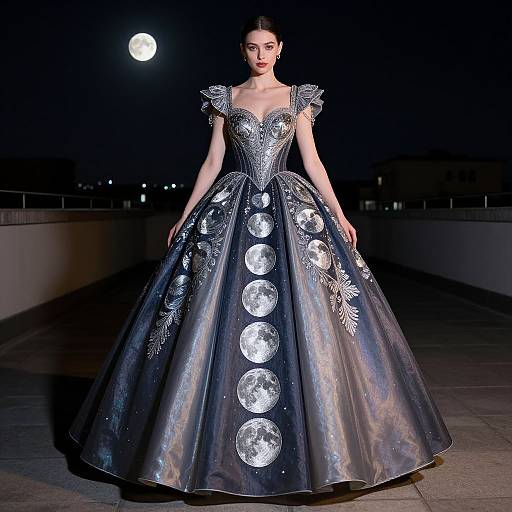 Cher-Inspired Lunar Opera Dress