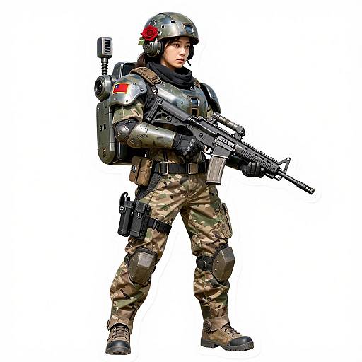 Mech-Augmented Reconnaissance Scout Sticker Collection