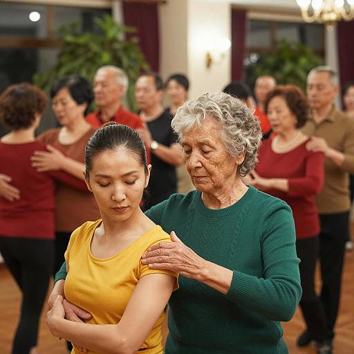 Dynamic Group Dance with Generational Connection