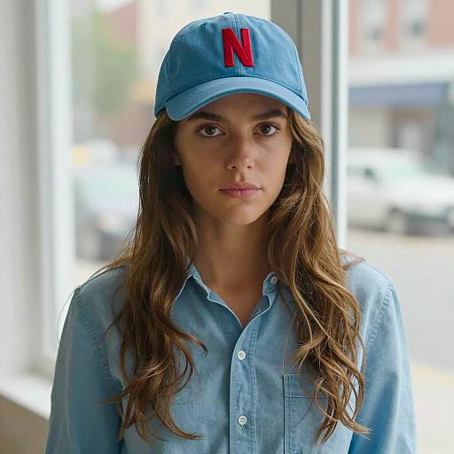 Photorealistic Netflix-Themed Portrait