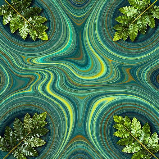Psychedelic Fluid Abstract Pattern Generator
