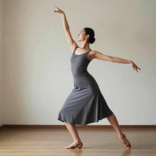 Woman Performing Semiclassical Dance