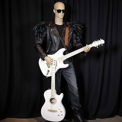 Edgy Mannequin Rocker Style