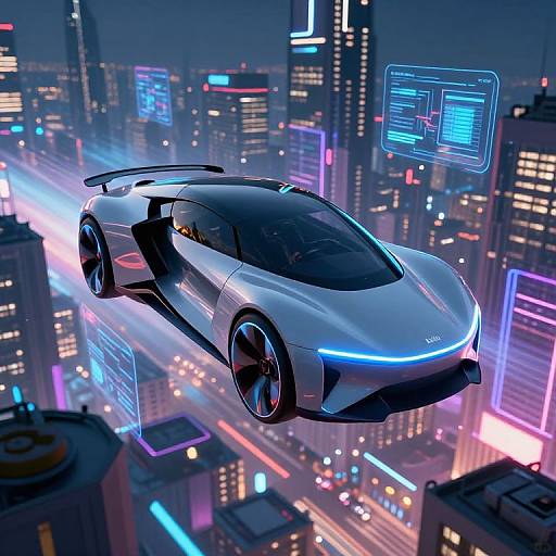 Futuristic Bajaj Concept Flying Vehicle