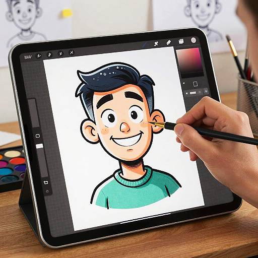 Digital Cartoon Character Creation