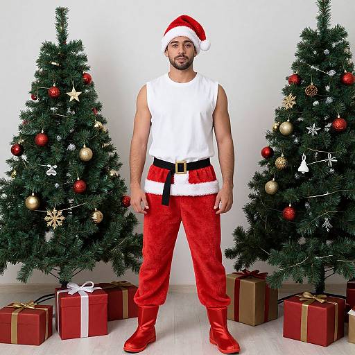 Christmas Santa Outfit for Boys