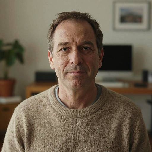 Realistic Kind Steve in Cozy Sweater