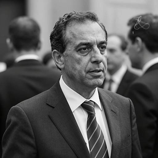 Classic Black and White Portrait