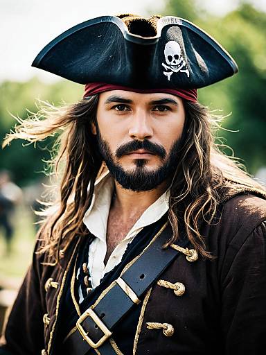 Rogue Pirate Man in Costume