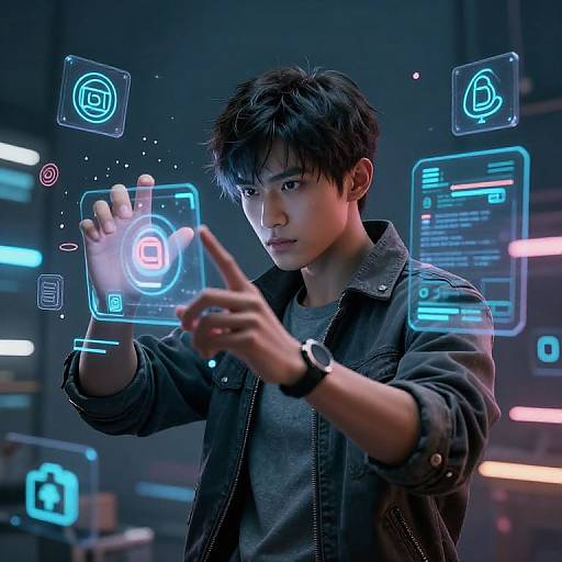 AI Character Breaking Digital Filters