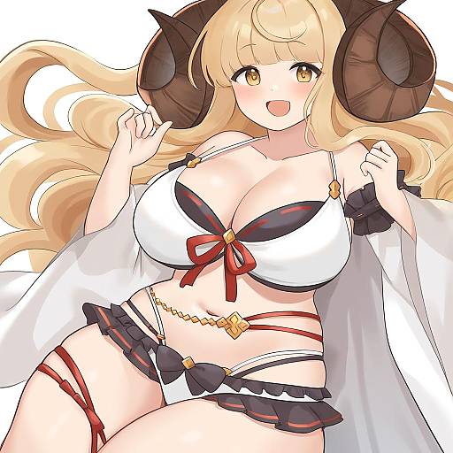Illustration of Anila (summer) (granblue fantasy), granblue fantasy in the style of Ina (1813576)