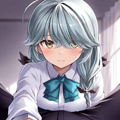 Illustration of Hamanami (kancolle), kantai collection in the style of Neit ni sei