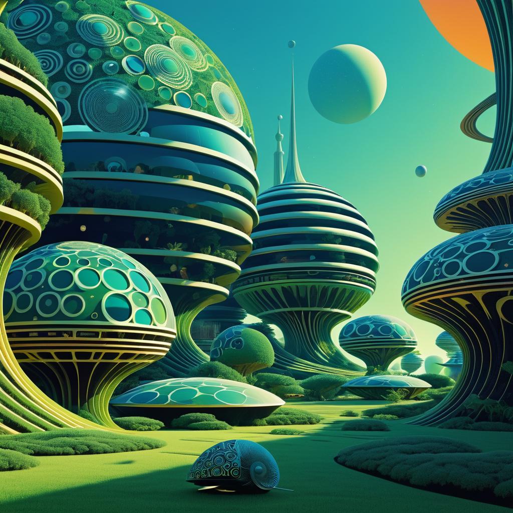 Cosmic Snail Sanctuary in Afrofuturism