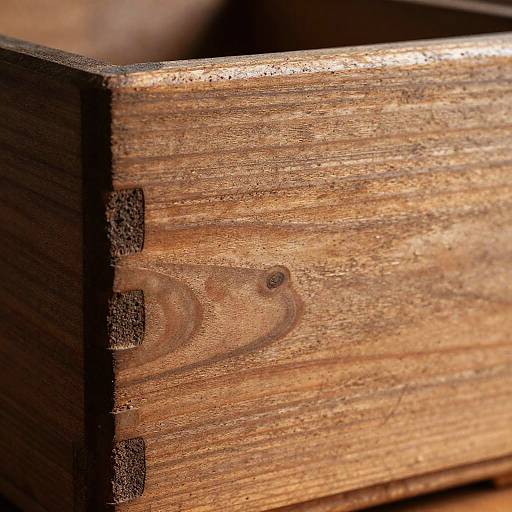 Vintage Rustic Wood Box Texture