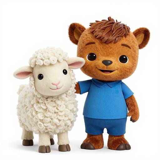 Doc McStuffins with Lambie