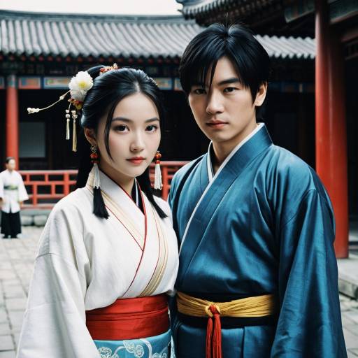 Realistic Yuna Costume with Asian Aesthetic