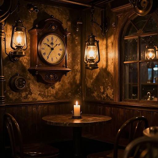 Steampunk Vintage Interior Ambiance