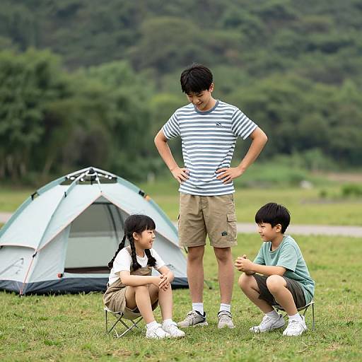 Family Camping Adventure with Kids