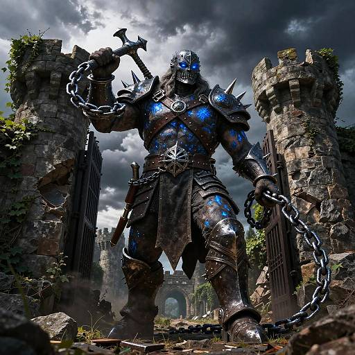 Ogro Guardian of Ruined Castle Gate