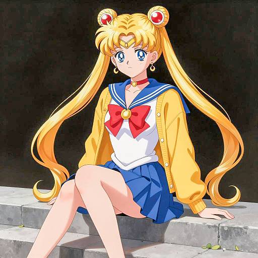 Sailor Moon Digital Illustration