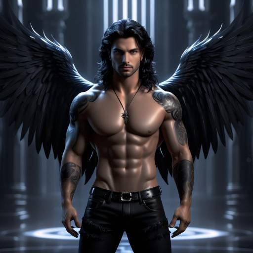 Ethereal Angel: A Celebrity Fantasy Portrait