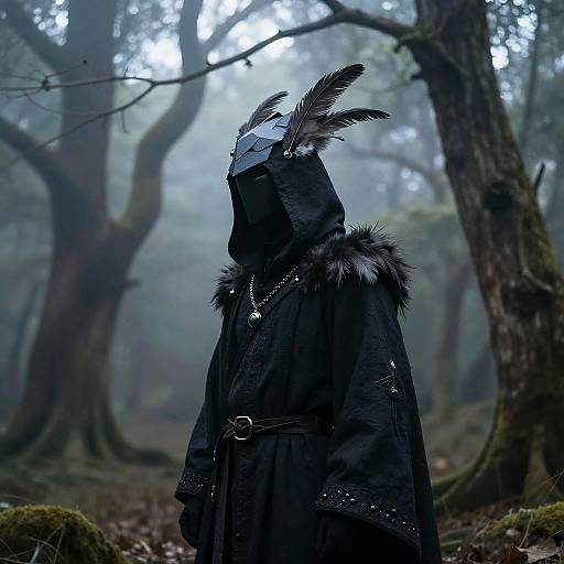 Inquisitor Hat in Misty Forest