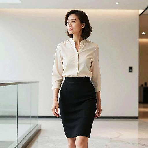 Elegant Corporate Fashion Editorial