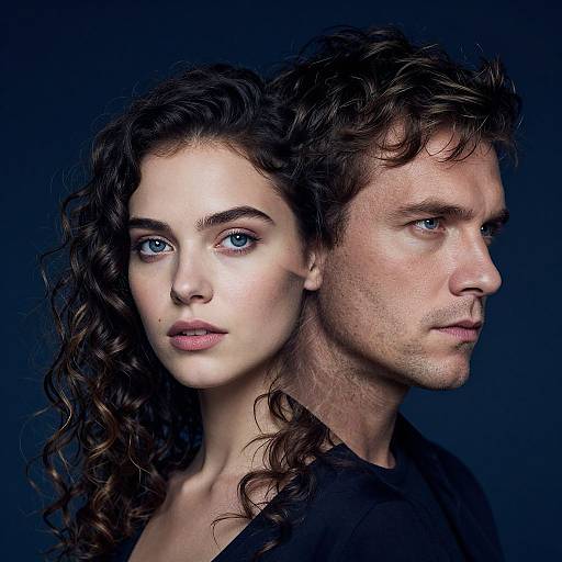 Dreamlike Double Exposure Portrait