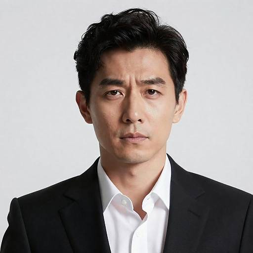 Moody Portrait of Man in Suit