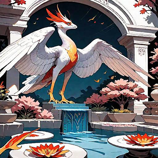 Ultra Detailed Phoenix Male Portrait