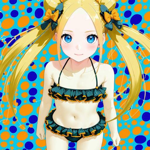 Illustration of Abigail williams (emerald float) (fate), fate/grand order in the style of Kagoya1219