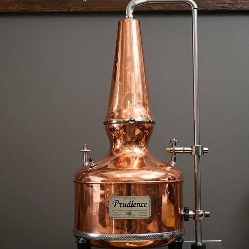 Historic Prudence Copper Gin Still