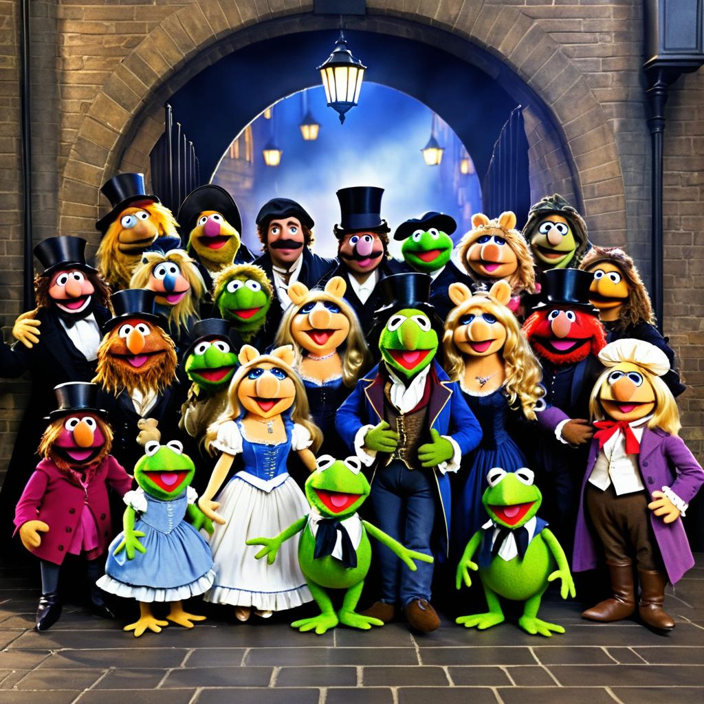 Muppet Les Misérables Time Warp Scene