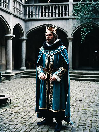 Fantasy Role Play Costume Man Crown