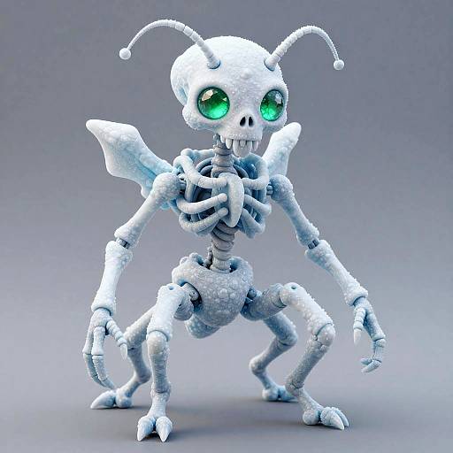 Biofrost Octopedal Forager with Emerald Eyes