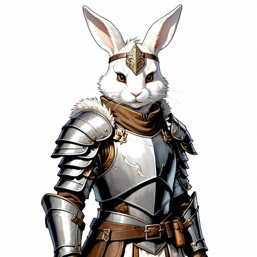 Stoic Rabbit-Eared Knight Portrait Stoic Rabbit-Eared Knight Portrait