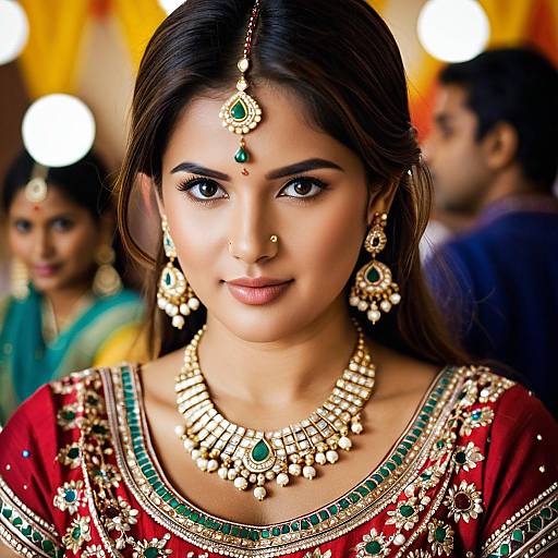 Elegant Indian Girl in Chaniya Choli