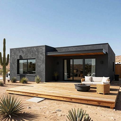 Modern Minimalist Desert Ranch House