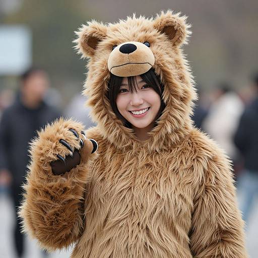 Grinning Grizzly Kigurumi Cosplay