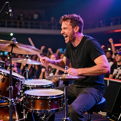 Drummond's Electrifying Drum Solo