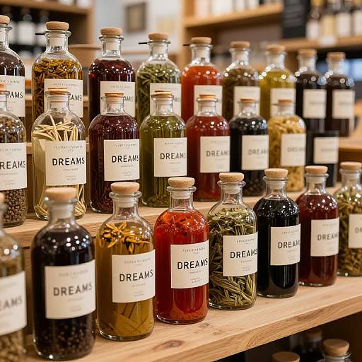 Market of Emotion-Twisting Dream Bottles