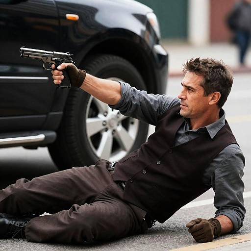 Intense Standoff in Urban Setting